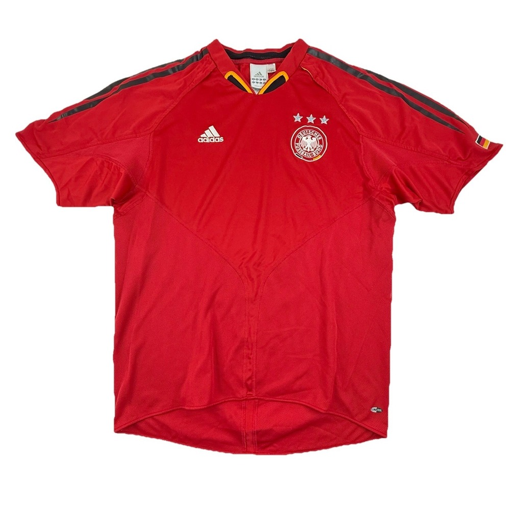 VTG Adidas Germany 2004/2005 Third Football Soccer Shirt Jersey Red Men's XL